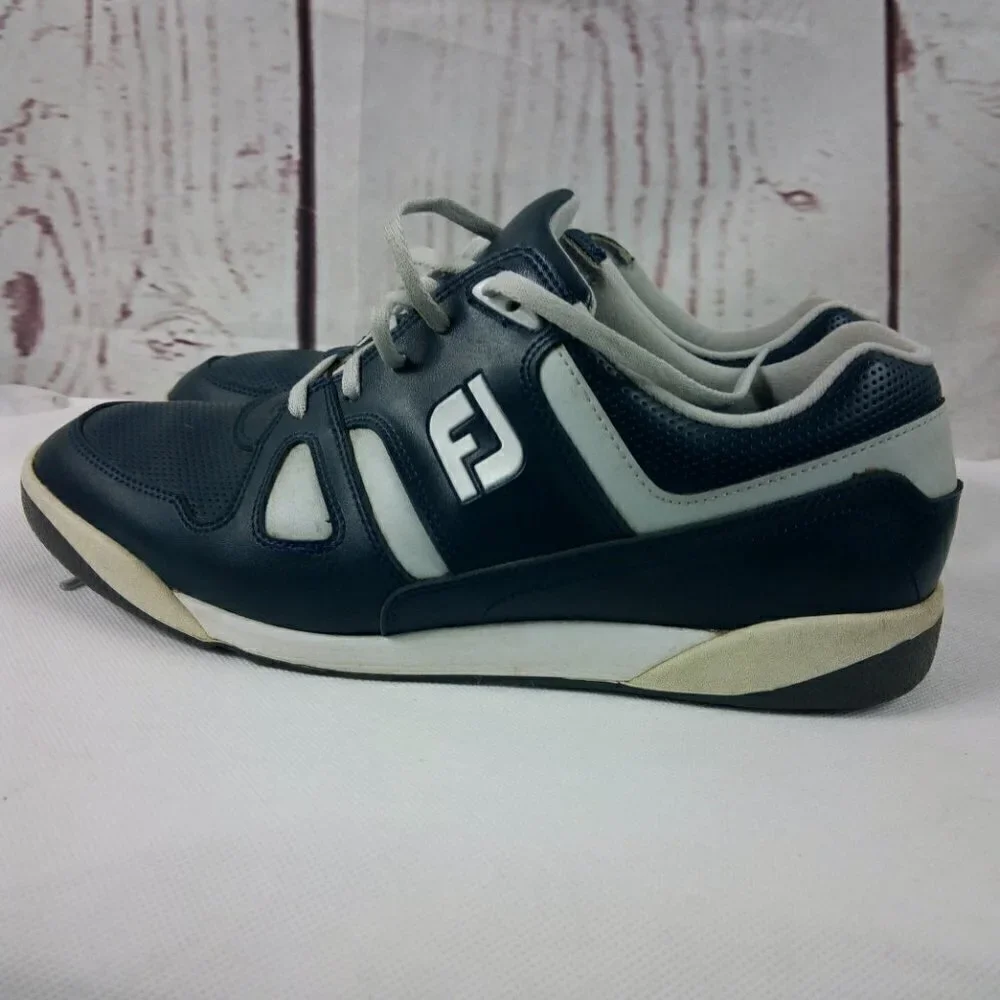 FootJoy 45316 Men's 9.5M Blue Spikeless Lightweight Golf Shoes